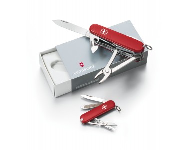 Victorinox: Caja dos navajas multiusos 16795//06223 rojas